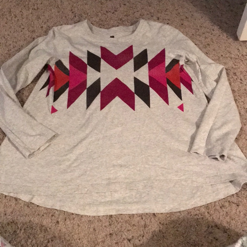 Girls Tea Collection size 8-10 long sleeve shirt